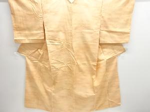 アンティーク　霞模様織出し手織り紬着物